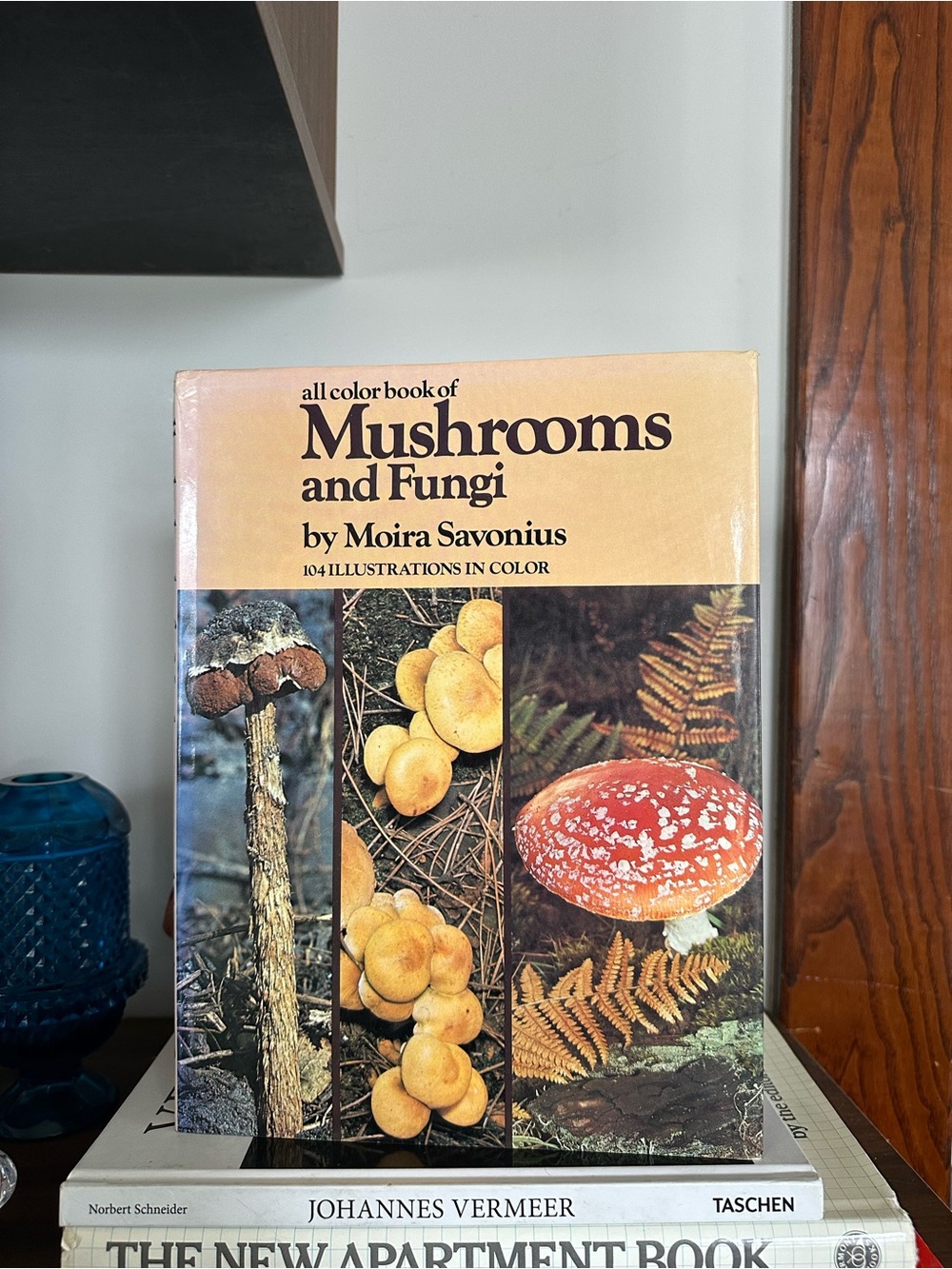 All Color Book of Mushrooms and Fungi by Moira Savonius, (1973) 104 Color Photos